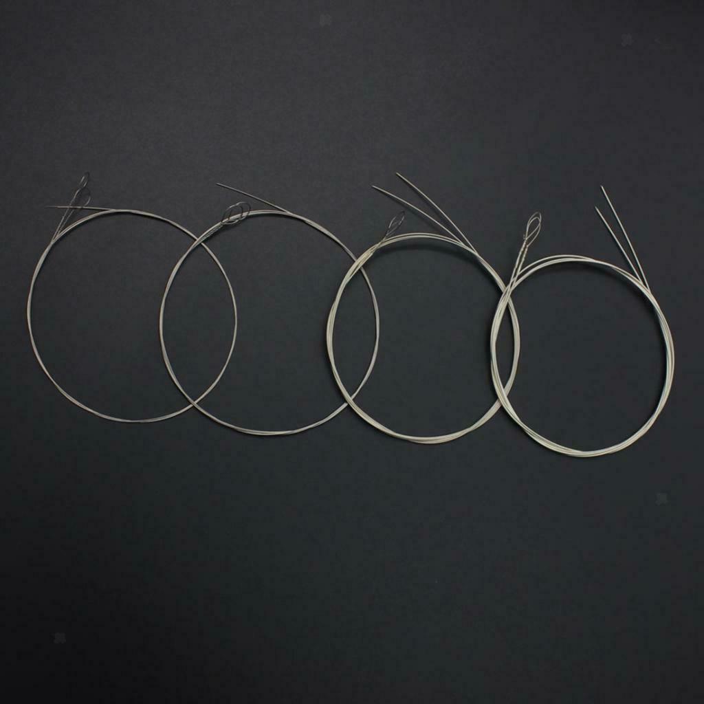 1 Set of Bone Mandolin Nut And Ropes for DIY Mandolin Spare Parts