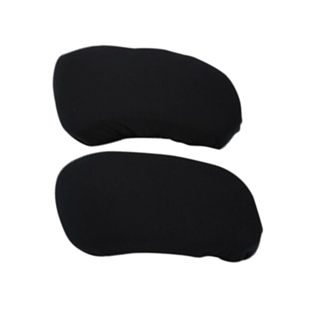 Red/Black Chair Armrest Cover Elastic Protector Chair Arm Cover 35x9cm 2 Pairs
