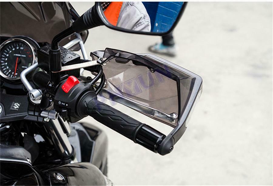 2Pcs 7/8" Motorcycle Scooter Hand Guards Motorbike Handlebar Covers Protector