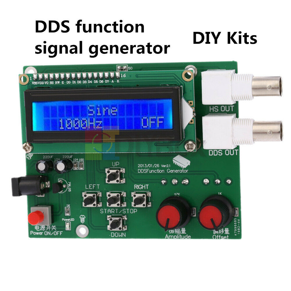 7-9V DDS Function Signal Generator Module Sine Square Sawtooth Triangle Wave Kit