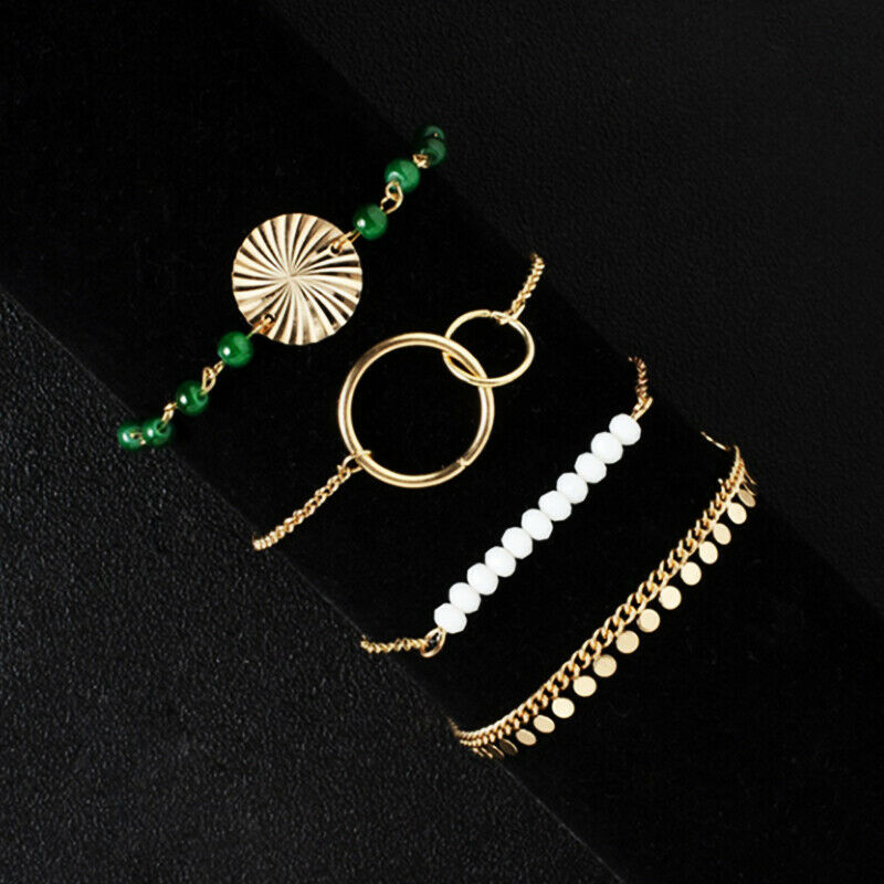 Shop-Story - Miley : Pack Of 4 Bracelets Bohemian Chic