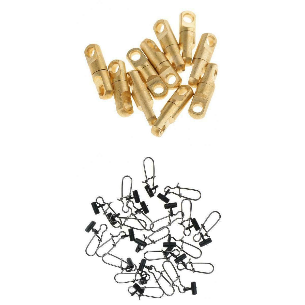 30Pcs Heavy Duty Fishing Sinker Slide Ball Bearing