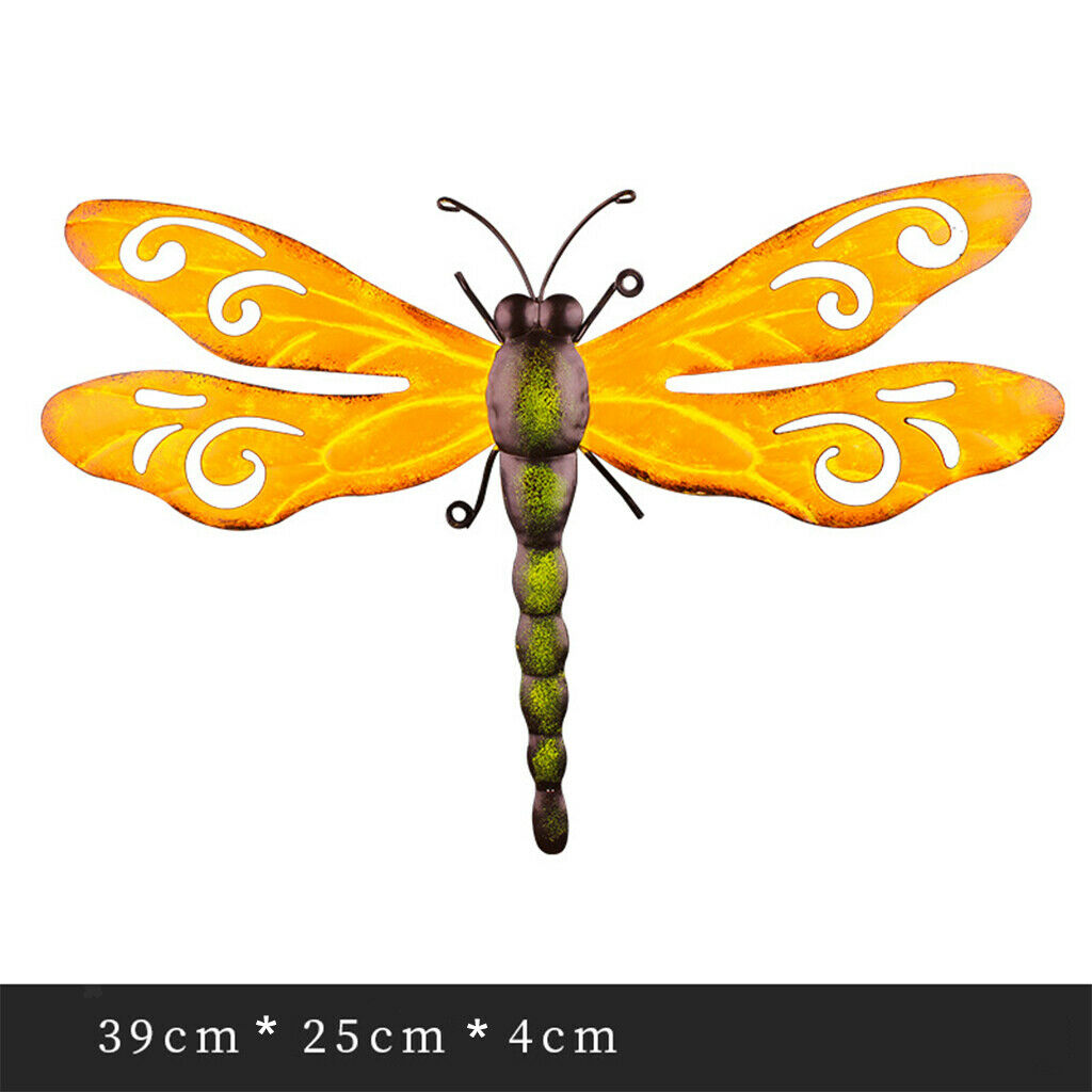3x Metal Butterfly Wall Decor,Outdoor Metal Wall Art Decor for Home Garden