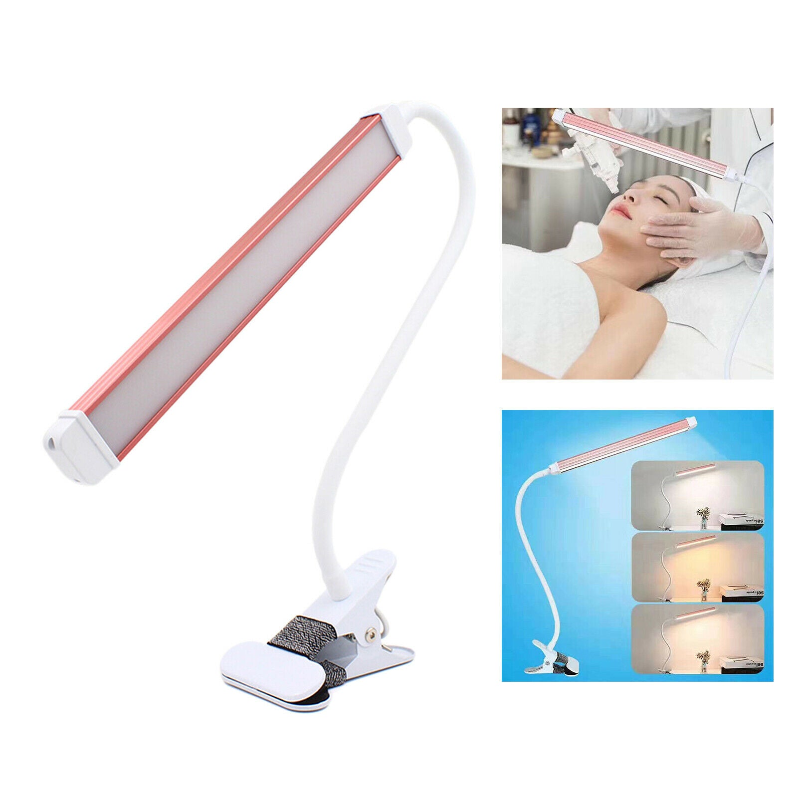 USB LED Desk Light Makeup Lamp Lip Tattoo Manicure Beauty Salon Table Lamps