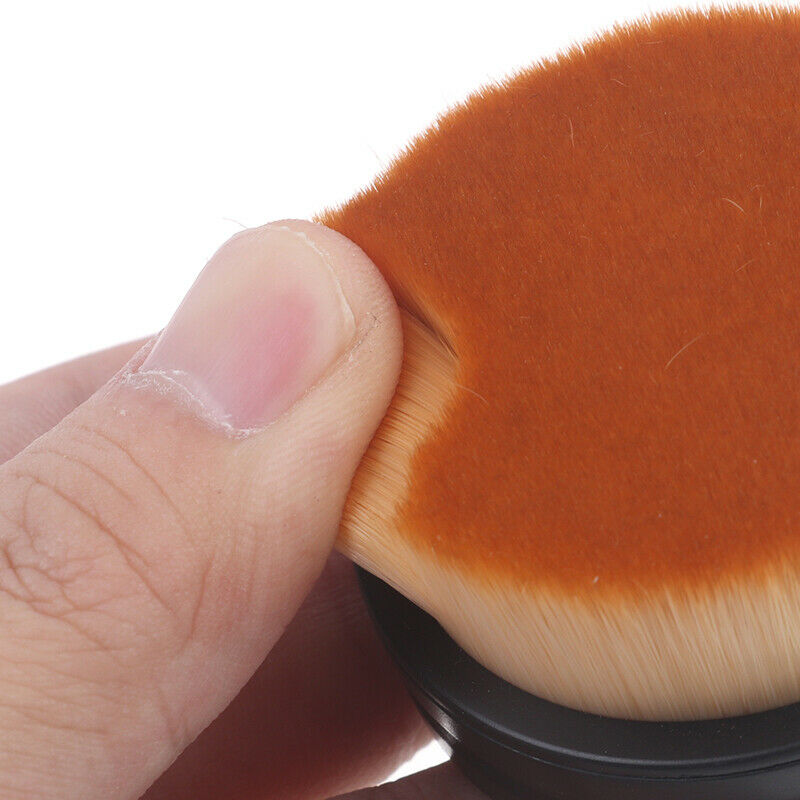 Portable Makeup Brush O Shape Seal Stamp Foundation Blush Liquid Cosmetic.l8