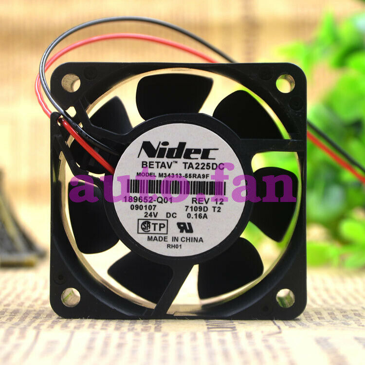 1 PCS Brand New NIDEC M34313-55RA2F 24V 6cm 6025 Cooling Fan