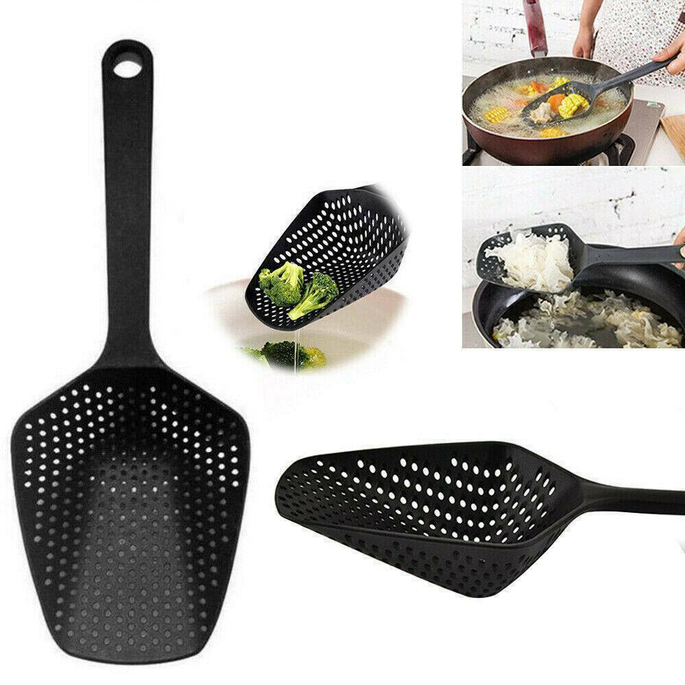 Kitchen Scoop Strainer Colander Soup Cooking Shovels Pasta Filter Spoon Large