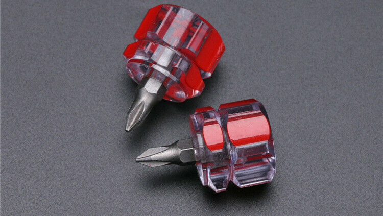 10Pcs Guard Plate Baffle Plate Transparent Handle Phillips Mini Screwdriver Tool