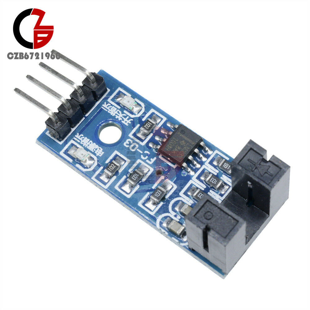 2PCS Slot Type IR Optocoupler Speed Sensor Module LM393 for Arduino