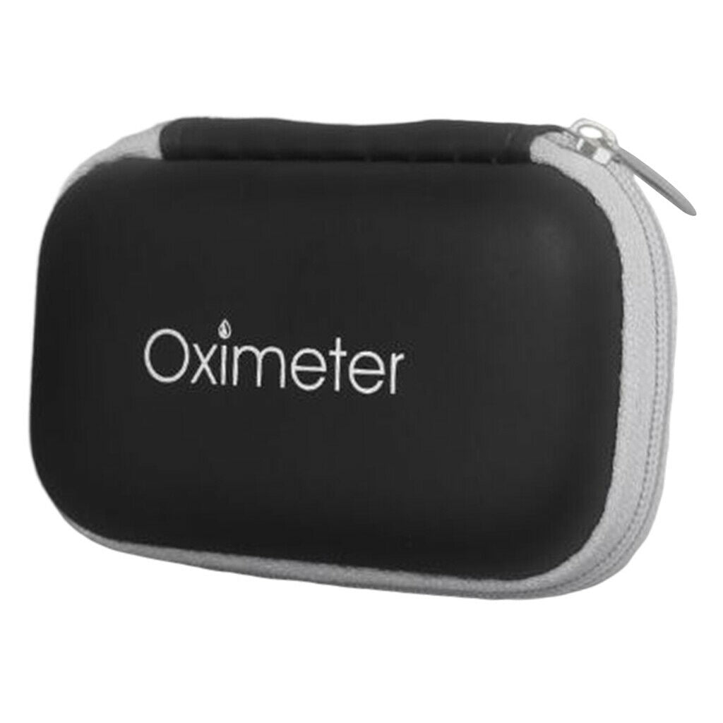 Water-Resistant Fingertip Pulse Oximeter Case Blood Oxygen Bag Storage Organizer