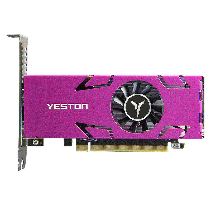 Yeston RX550 4G 4MI 1071/6000MHz 4G/128Bit/GDDR5 VGA + MI + DVI-D PCI-Express V5