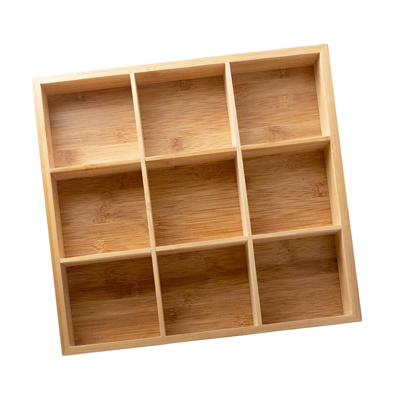 Wooden Food Serving Tray Snack Dry Fruits Nut Platter Candy Dish for Kitchen