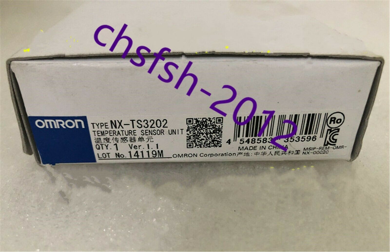 1 pcs New IN Box Omron NX-TS3202 temperature input unit