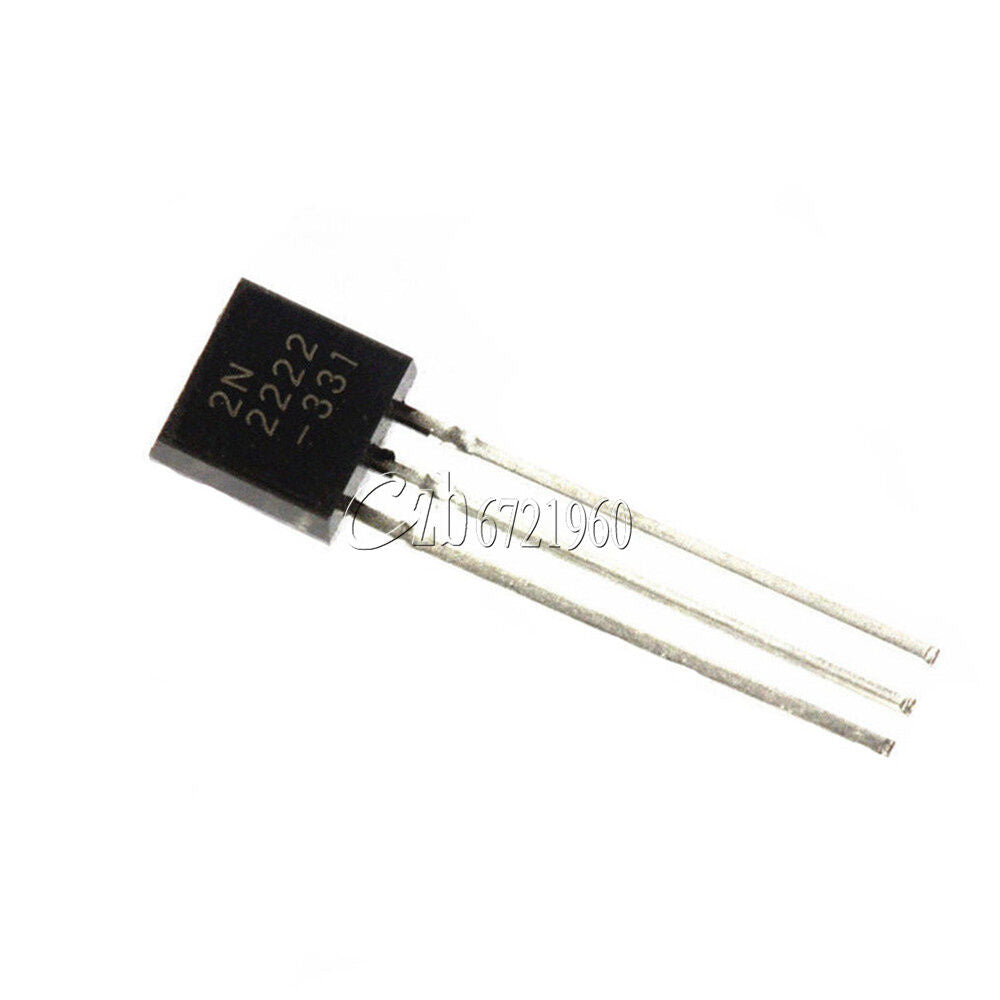 50Pcs NPN Transistor TO-92 2N2222A 2N2222