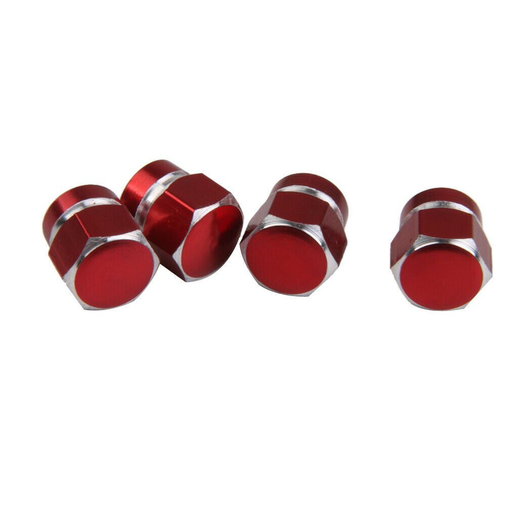 8pcs Alloy Car Motorcycle Bicycle Wheel Tire Tyre Stem Air Valve Cap Covers