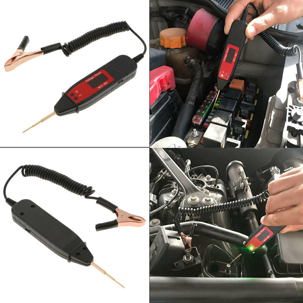 Heavy Duty Automotive Car CIRCUIT TESTER Wire Test Lamp Light Probe Tool
