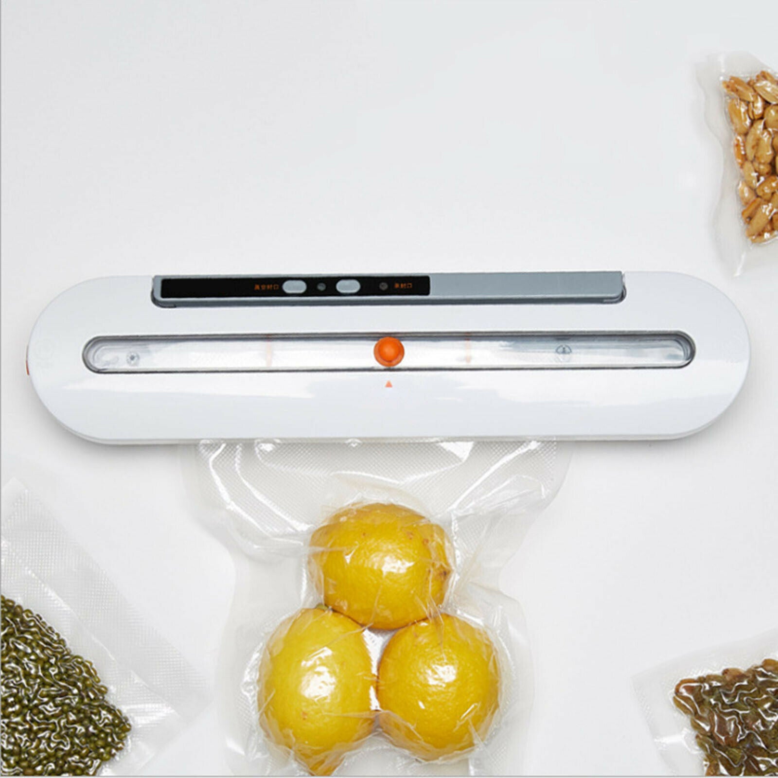 Electric Food Vacuum Sealer Machine with US Plug With 10pcs Food Saver Bags