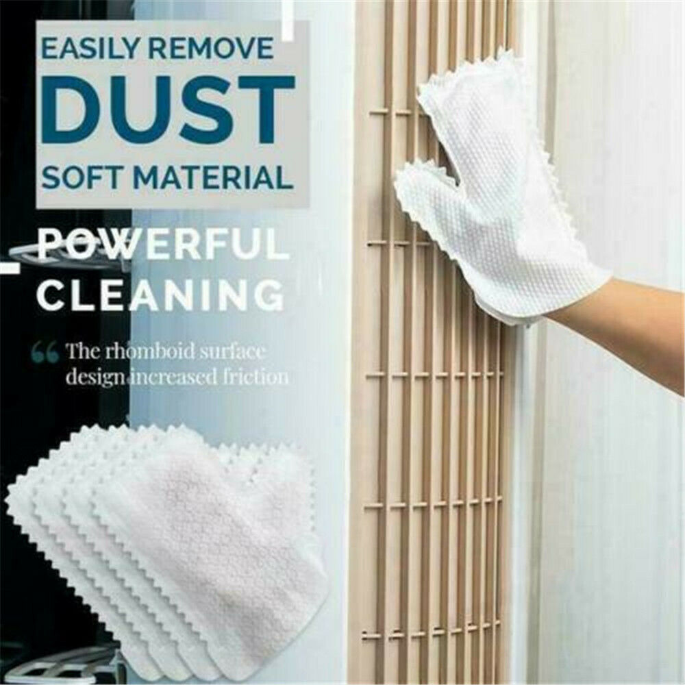 10pcs/bag Home Fish Scale Cleaning Duster Gloves Disposable Non-woven
