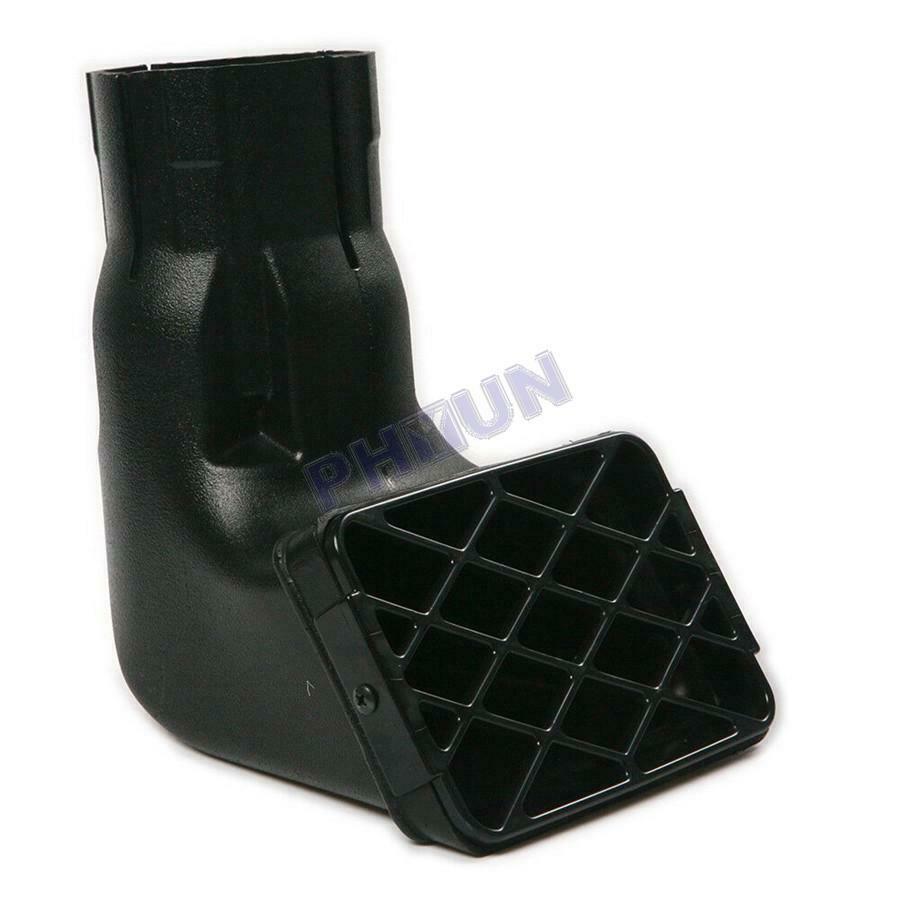 Black Car Air Intake Snorkel Head 3" 76MM Snorkel Universal For SUV Car Off Road
