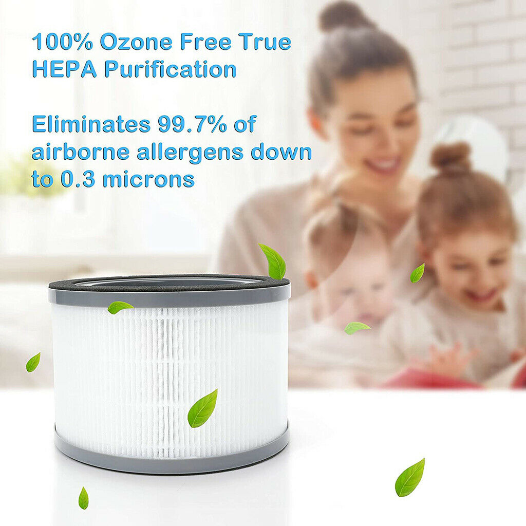 Air Purifier Filter Replacement Air Cleaner True HEPA Parts Odour Remover