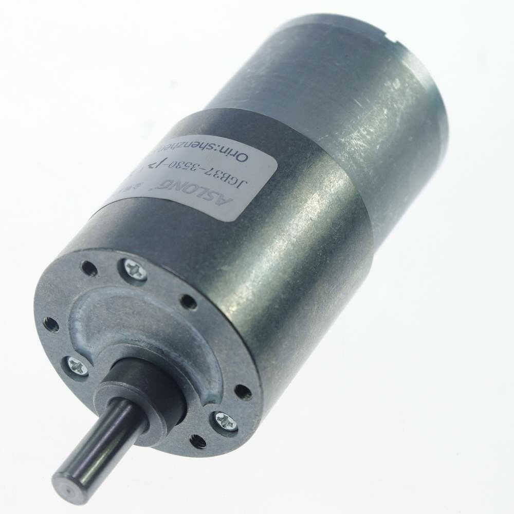 JGB37-3530 12V 20RPM Ouput Speed Geared DC Motor High Torque Output Heavy Duty