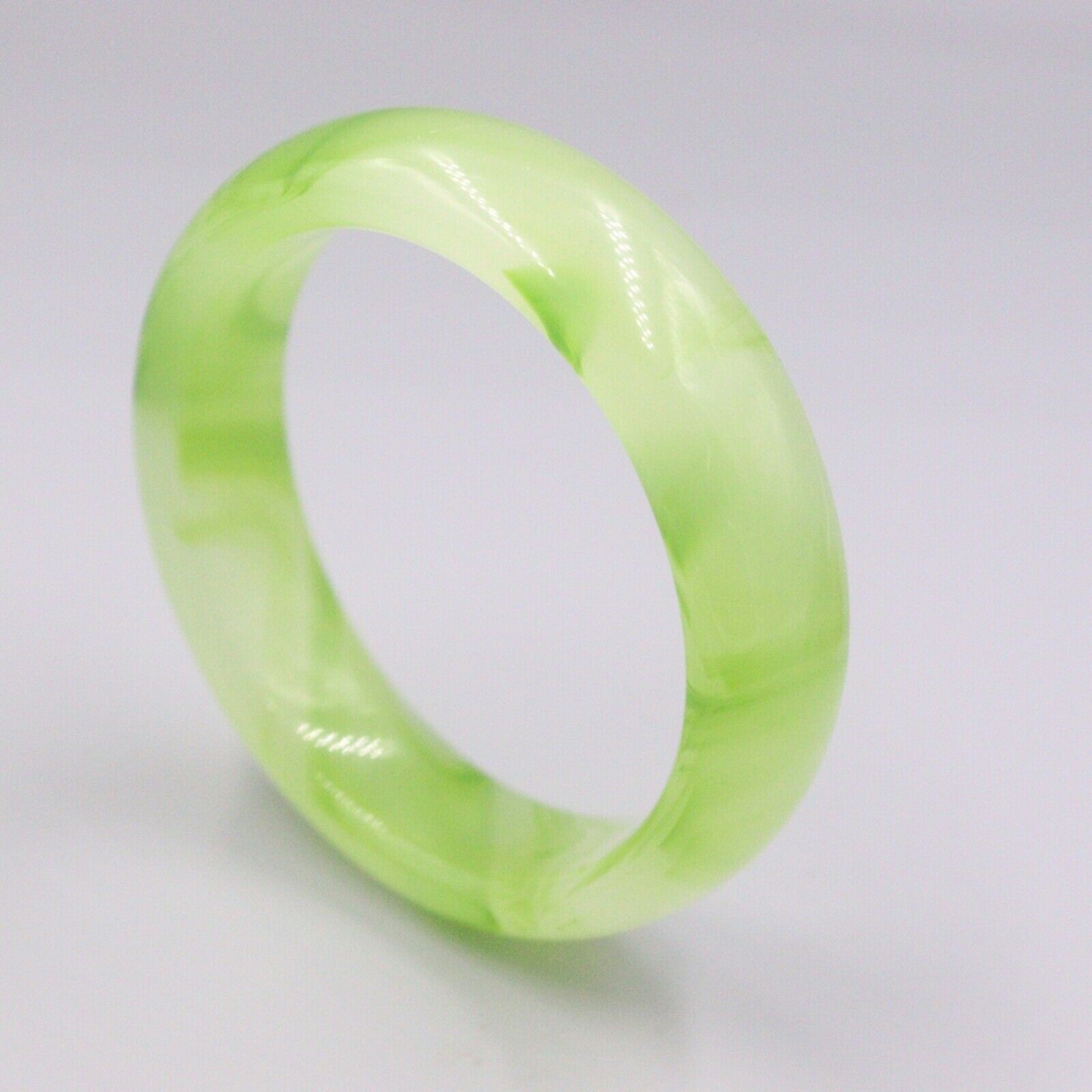 Wholesale 7pcs multicolor glass gbracelet women and men 60-62mm smooth bracelet