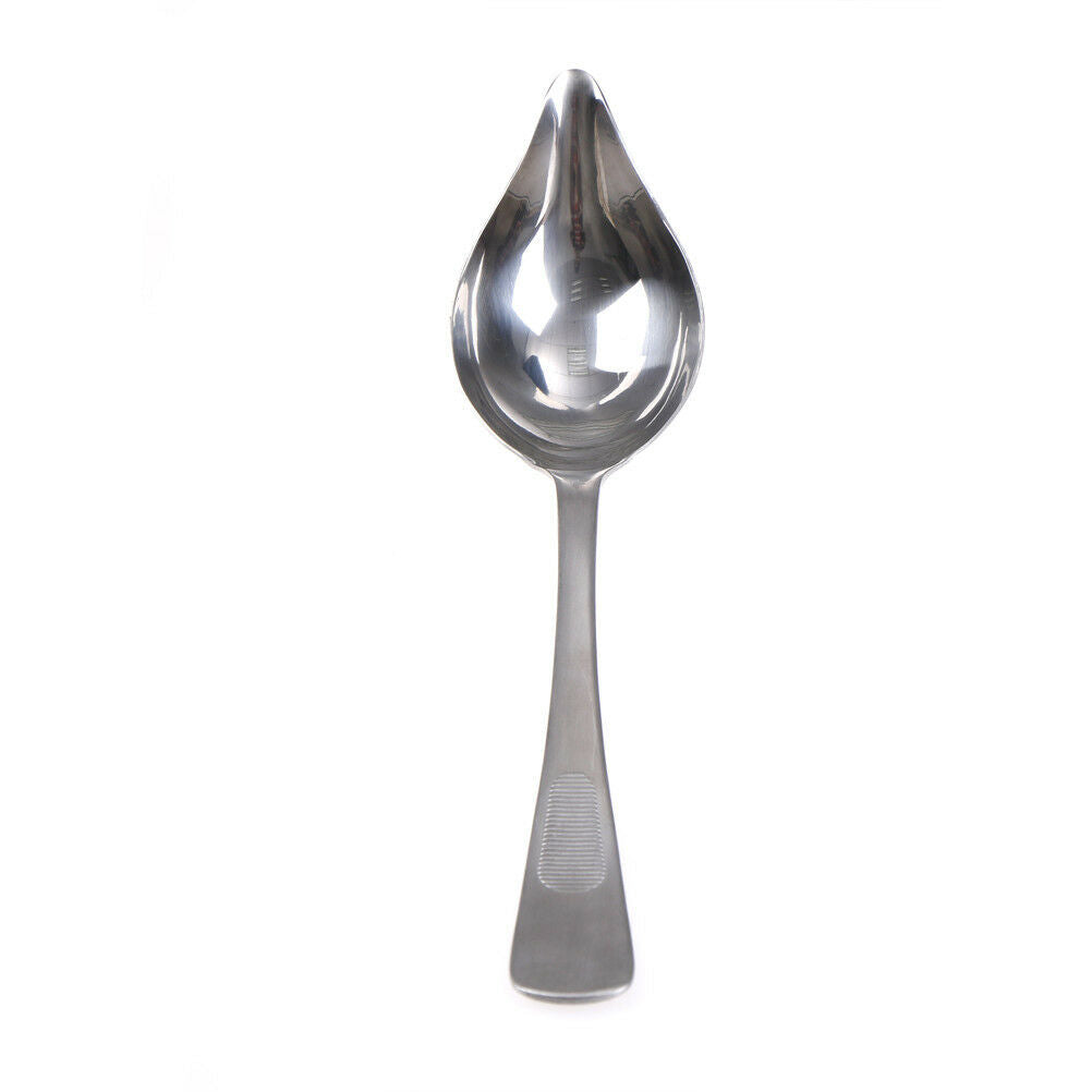 Stainless Steel Saucier Drizzle Spoons with Tapered Spout Saucier Decor Spoo SJ