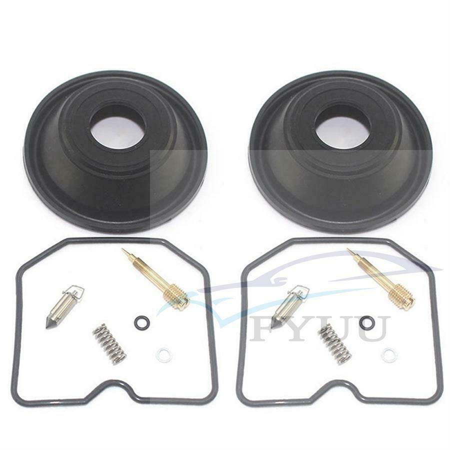 For ZZR250 EX250 EX250H GPX250 2SET carburetor repair vacuum diaphragm Membrane