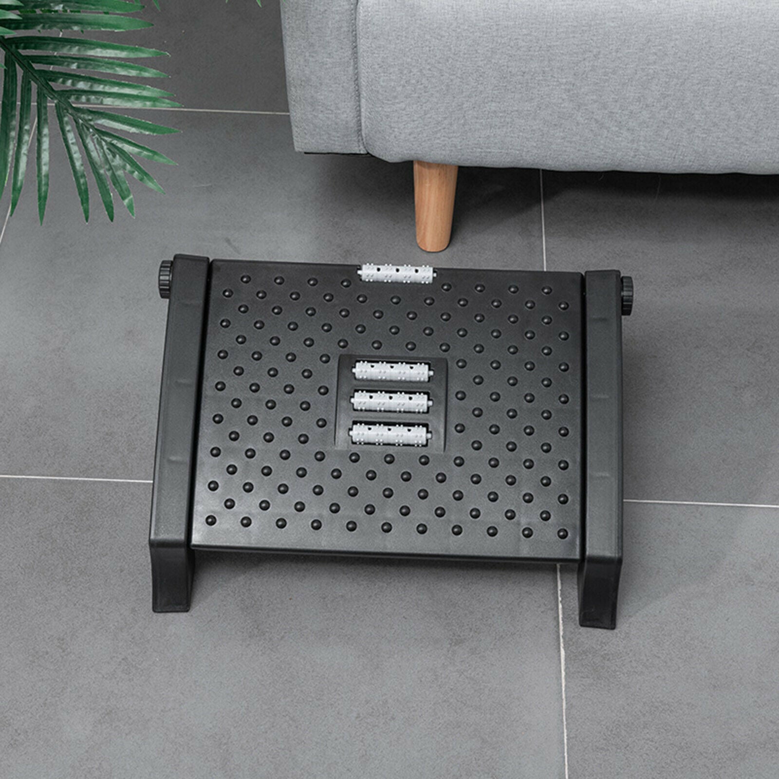 Adjustable Office Chair Foot Rest Under Desk Pressure Relief Ergonomic