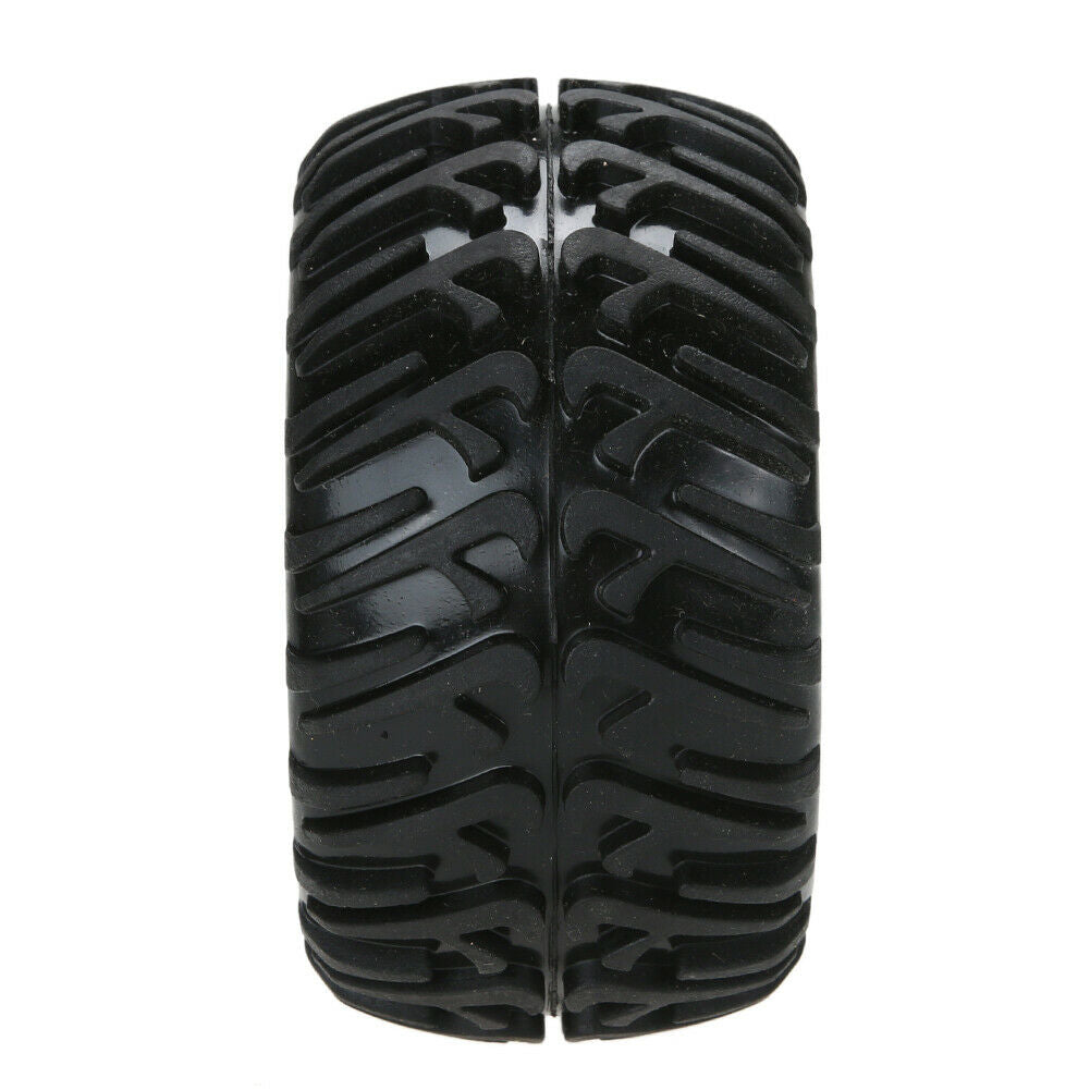New 4PCS Wheel Rim & Tires For HSP 1:10 Monster Truck RC Car 12mm Hub @