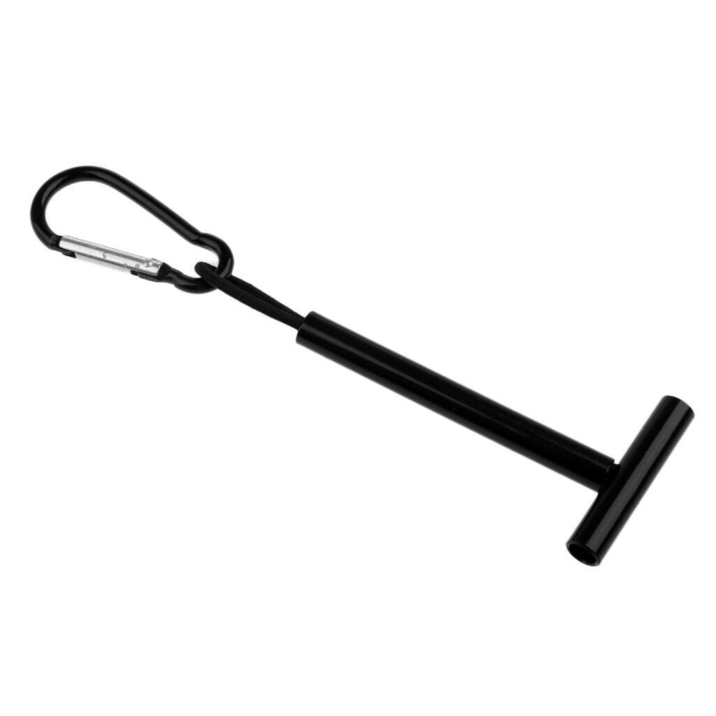 Fly Fishing Tippet Spool Holder Black, Holds Up to 6 Tippet Spools