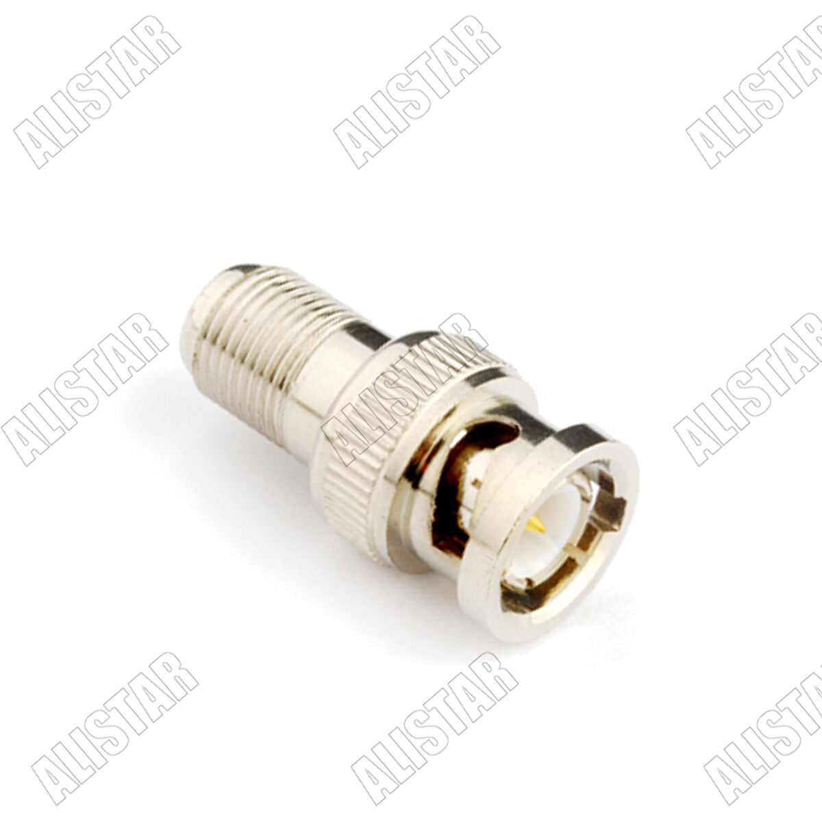 Adapter BNC Male Plug to F Jack Female Straight Connector New BNC-F