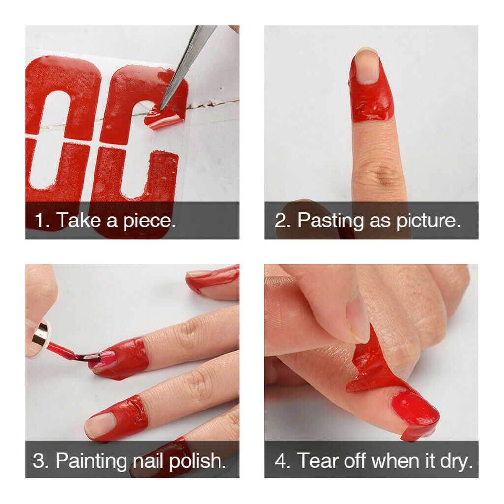 DIY Acrylic UV Gel Nail Extension Kit Nail Forms Brushes Manicure Set Golden