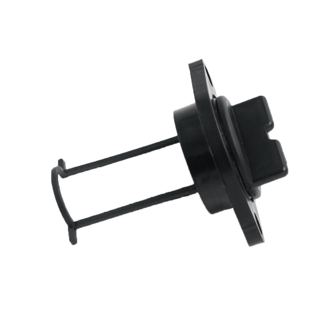 Black Boat Drain Screw Bung & Socket 30mm Large with Captive Plug /Boat
