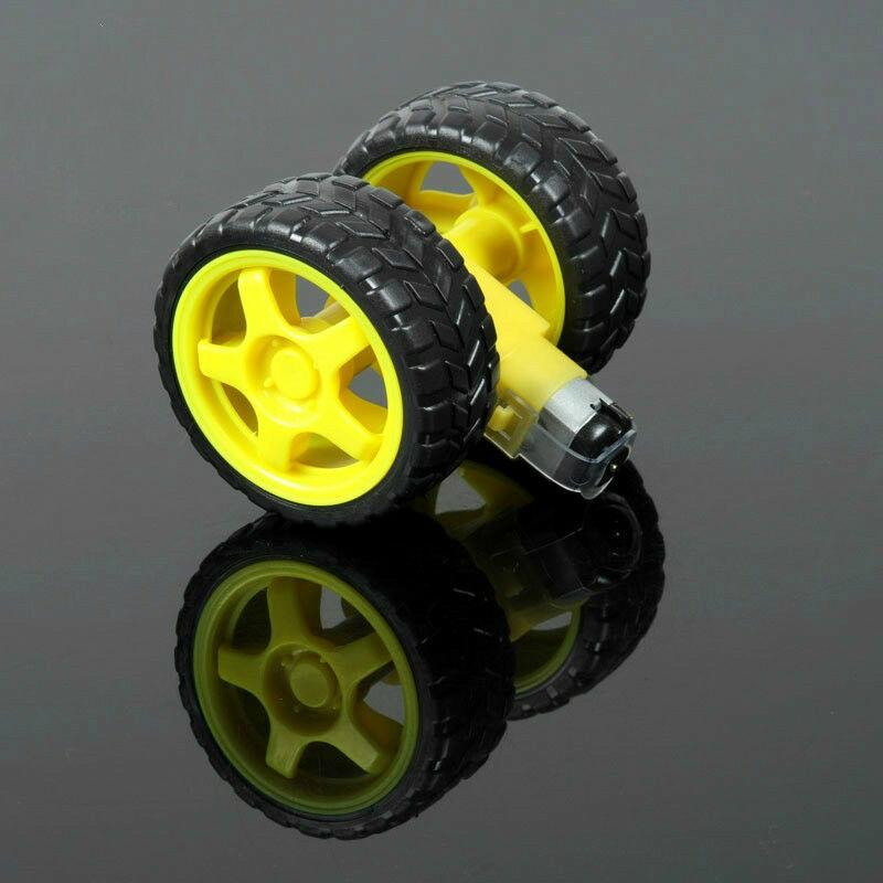 1Pcs 1:48 Plastic DC Drive Gear Motor Gearbox for Arduino Chassis Smart Car