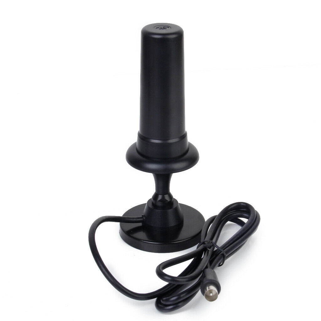 Black Digital DVB-TW36 TV Indoor 36dBi 470-862MHz Booster Antenna For TV HDTV