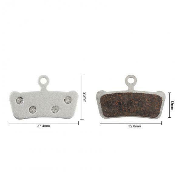 Bicycle Disc Brake Pads Semi-metallic for Avid XO/E7/E9 Trail Guide Brakes