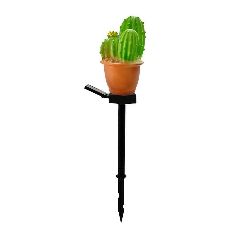 Cactus Shape Solar Lamp Solar Garden Lawn Landscape Lamp Outdoor Waterproof IP44