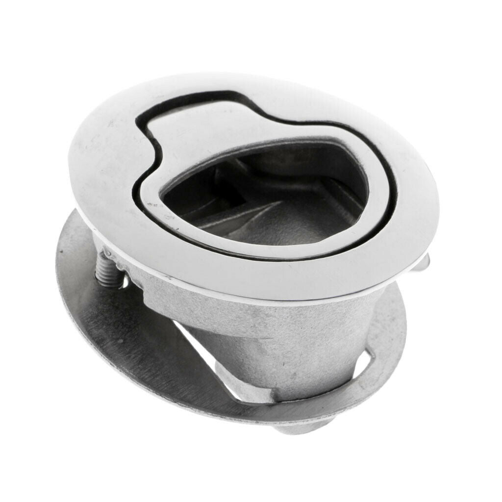 Stainless Steel Marine Boat Slam Latch Flush Boat Hatch Lift Ring Handle