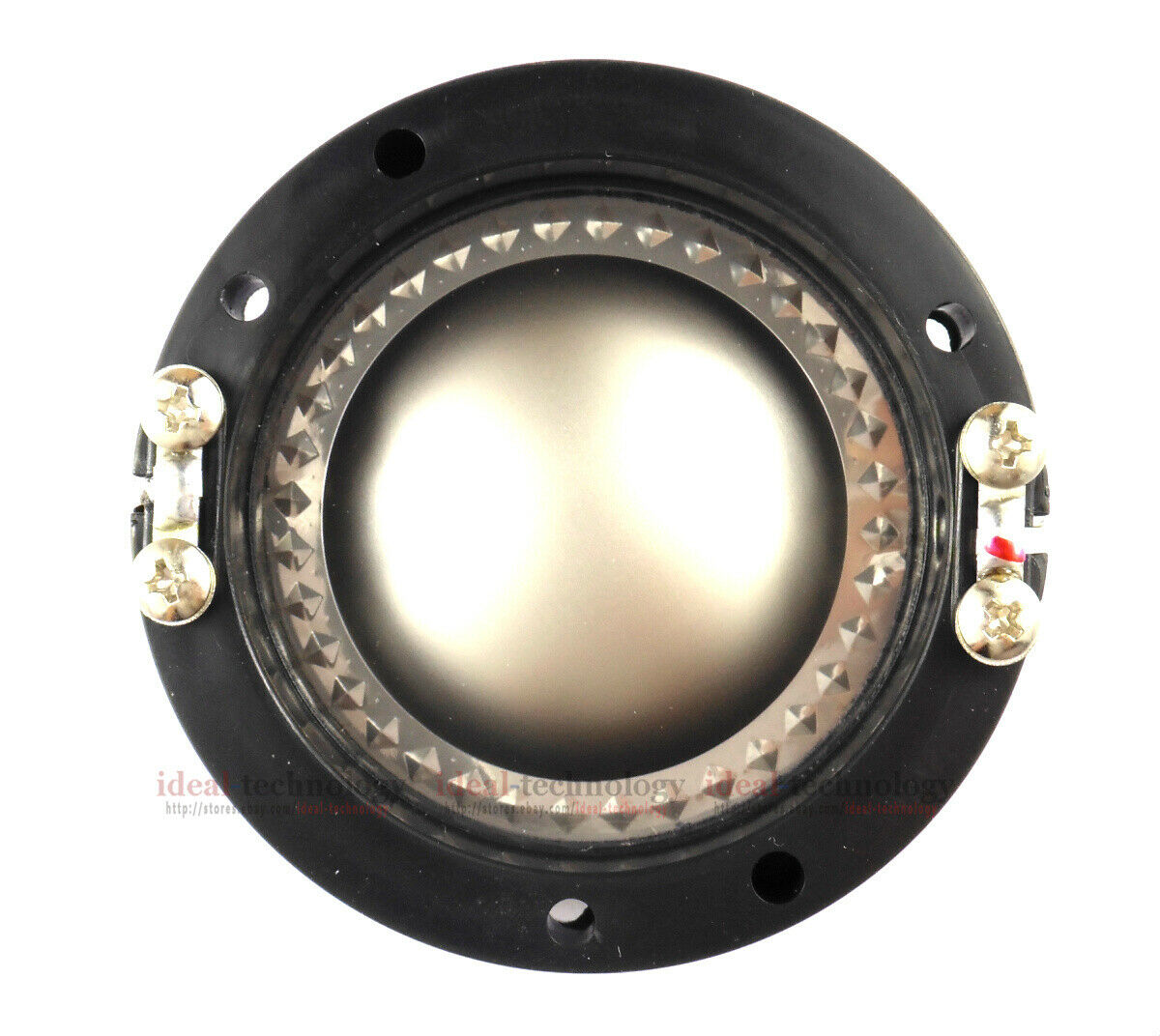 2pcs Titanium Film 44.4MM speaker Voice Coil Horn Tweeter Diaphragm 44 Core 8Ohm