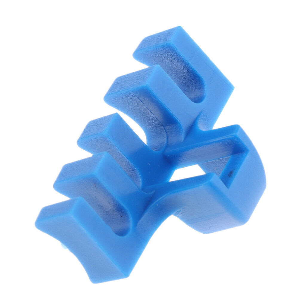 2X PVC Tennis Racket Load Spreader Racquets Pressure Reducer Stringer Blue