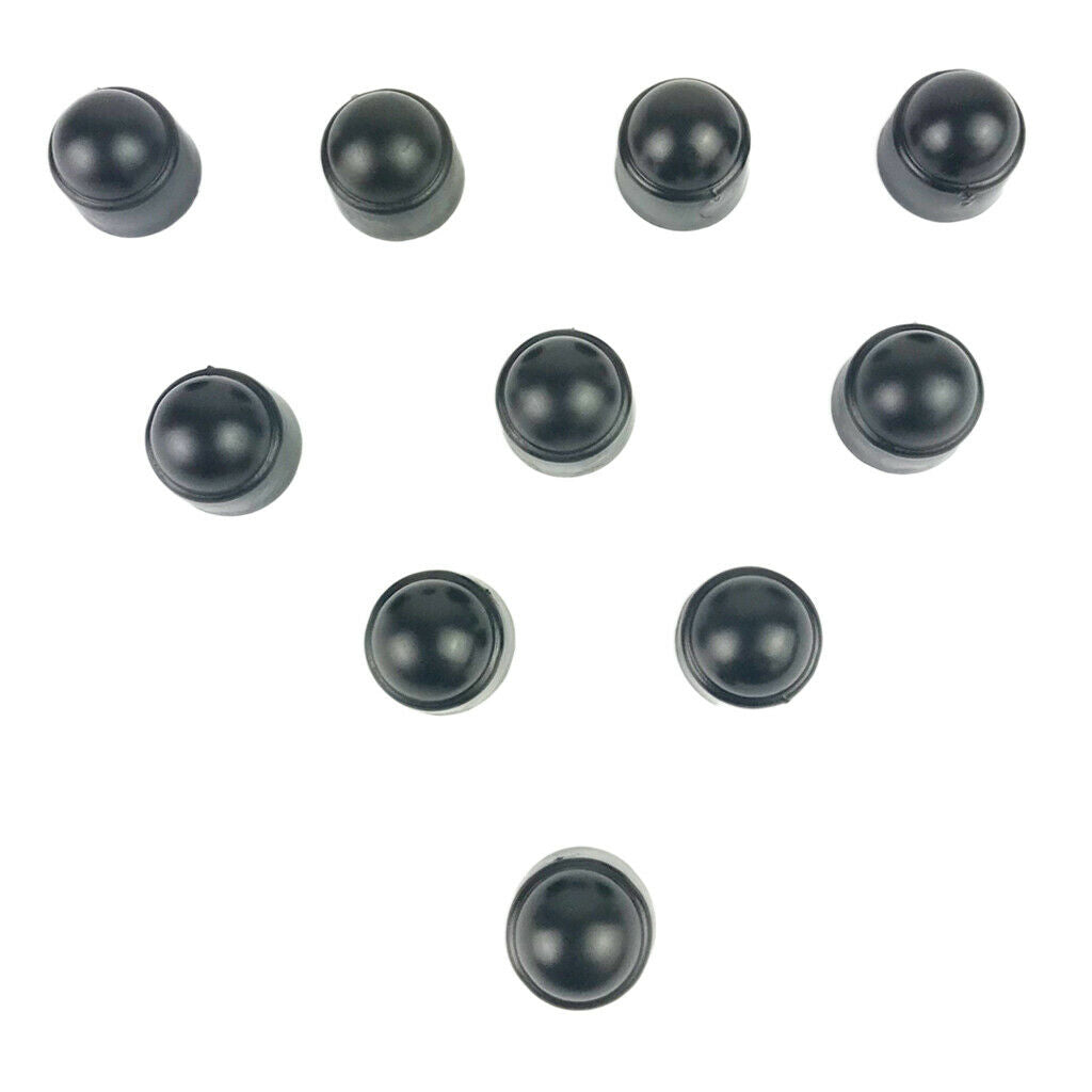 10PCS 18mm Car Hub Screw Cover Car Wheel Nut Lug Dust Cover Caps Bolt M8