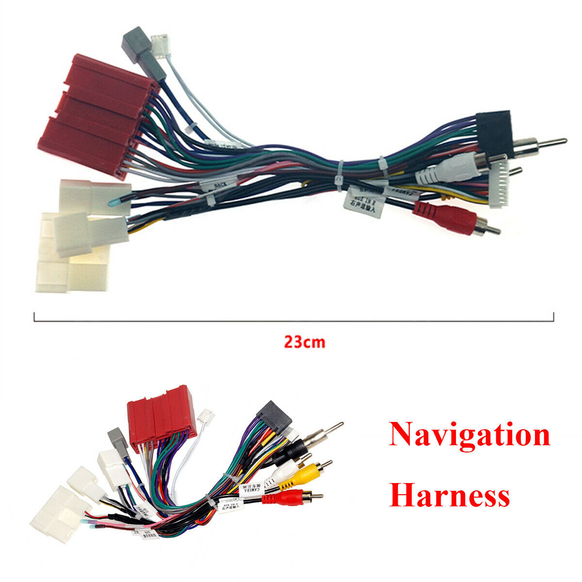 For Mazda CX-5 2012-2015 High Trim Level 16 PIN Audio Wiring Harness Connector