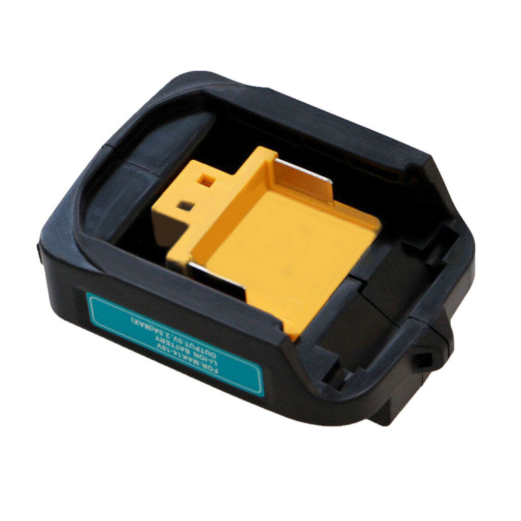 2x USB charger adapter For all 7.2V ~ 18V tool batteries BL1430 BL1815