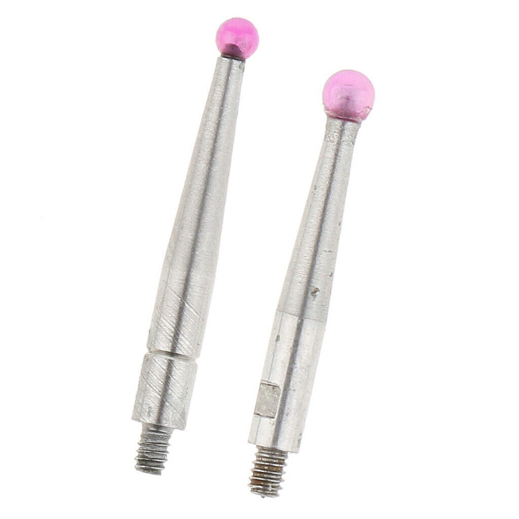 Test Indicator Dial Ruby Probe Head Indicator Measuring Tools M1.4+M1.6