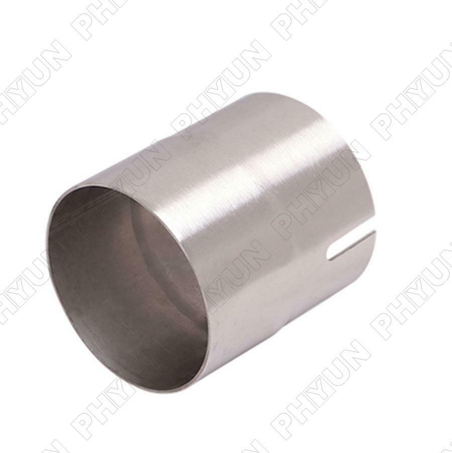 51mm ID to 54mm OD Motorcycle Exhaust Pipe Convertor Adapter Reducer Connector