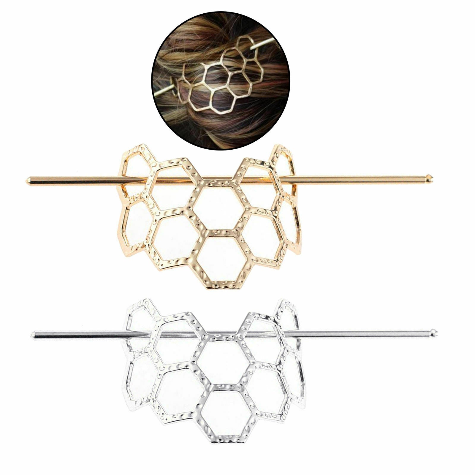 2Pieces Women Chinese Hair Chopstick Women Hollow Wedding for Girl Long Hair