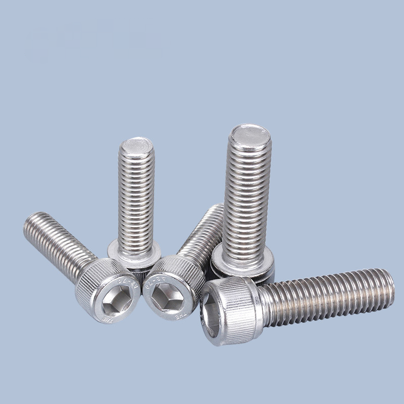 M3 Screw Cylinder Head 304 Stainless Steel Hexagon Screw Nut Combination Set