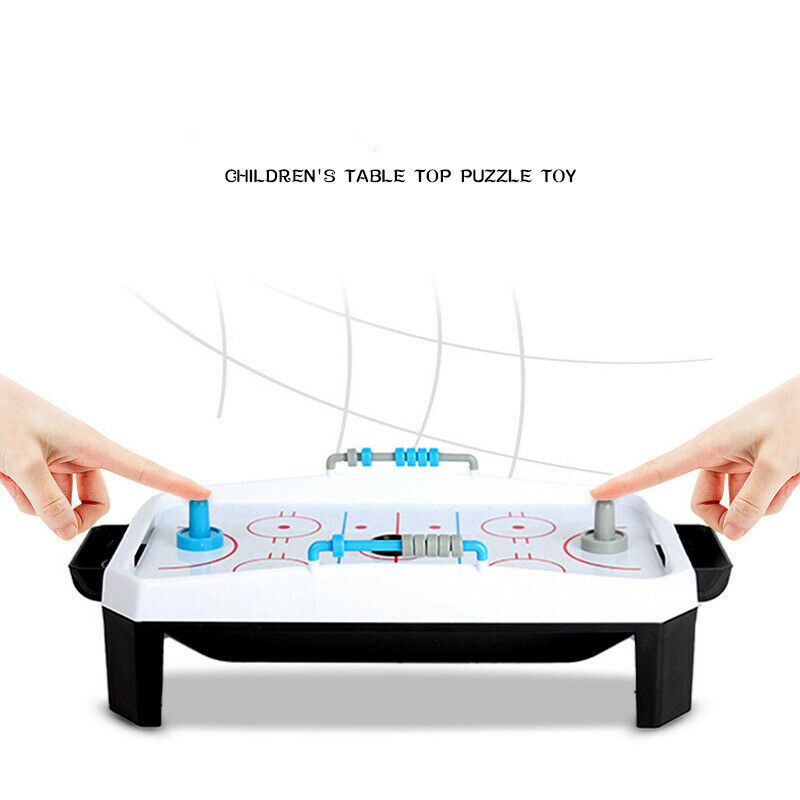 Tabletop Air Hockey Table Mini Arcade Air Table Top Game for Kids, Teens, anJ3Y6