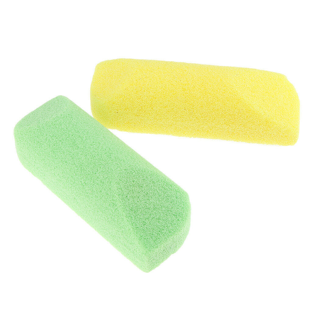 2 Packs Double Sided Foot File Callus Remover Scrubber Exfoliator 01,Random,